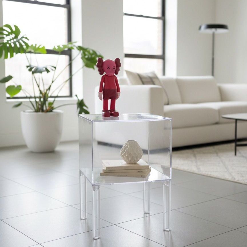 שידת צד אקריליק דגם "קליר"